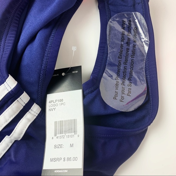 Adidas One-Piece Logo Swimsuit Size Medium & XL - Picture 5 of 5